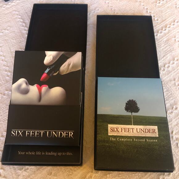 Six Feet Under Season 1 and 2 Dvd TV Series HBO 2001 Michael C Hall Dark Comedy - Picture 2 of 5